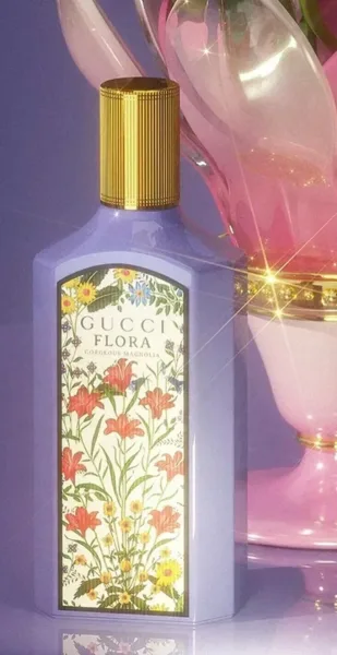 Gucci Flora Gorgeous Magnolia яркий летний женский цветочный аромат — фото 2