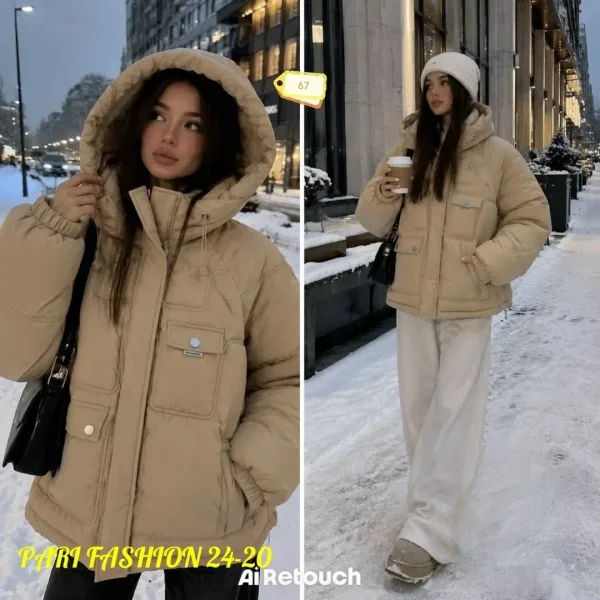 Модная куртка большие размеры — фото 5