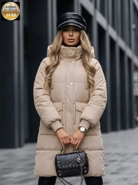Женская утеплённая куртка — фото 6