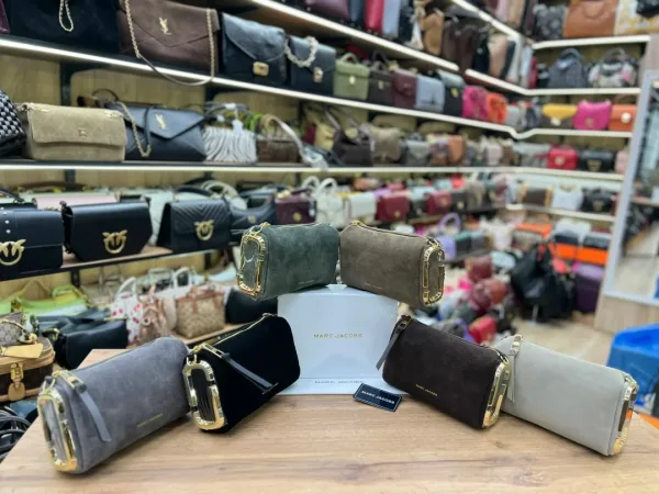 Сумка MARC JACOBS из натуральной замши — фото 7