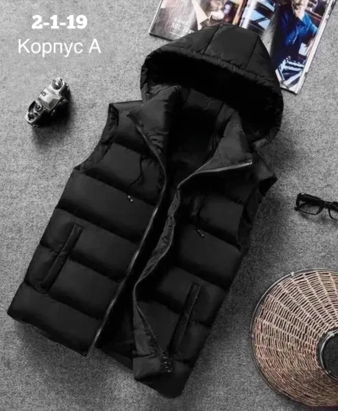 Спортивные жилеты из полиэстера и синтепона — фото 10