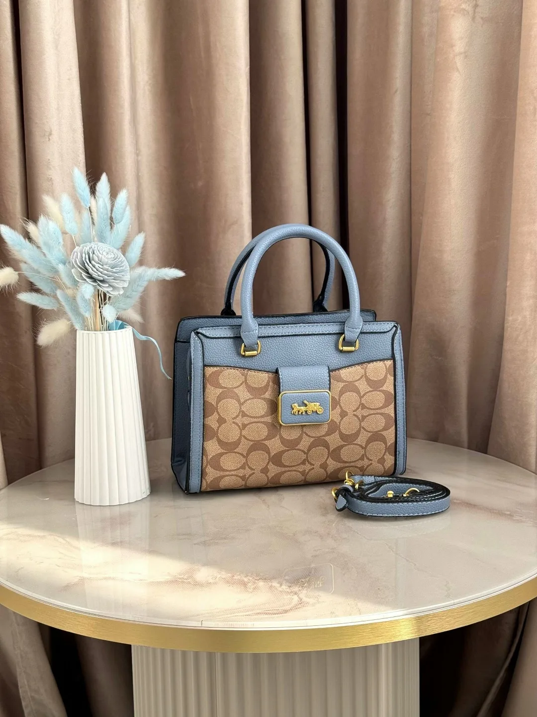 Сумка COACH из экокожи люкс — фото 2