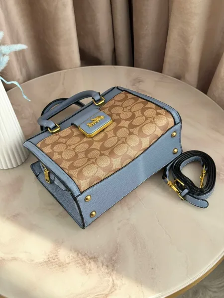 Сумка COACH из экокожи люкс — фото 9