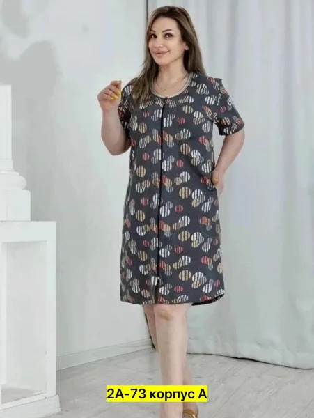 Халат из 100 хлопка — фото 6