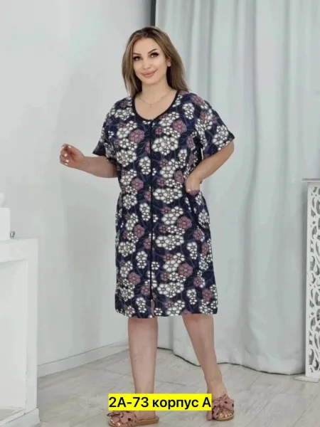 Халат из 100 хлопка — фото 8
