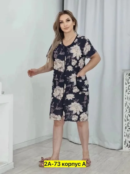 Халат из 100 хлопка — фото 9