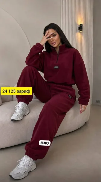 Двухсторонний флисовый костюм двойка — фото 5