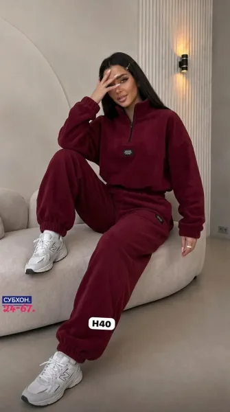 Двухсторонний флисовый костюм двойка — фото 3