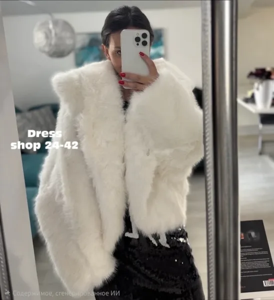Шуба, ткань — фото 6