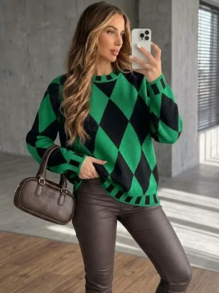Свитер Oversize из турецкой вязки Турецкая Вязка — фото 5