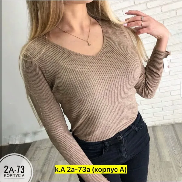Свитер из хлопка — фото 1