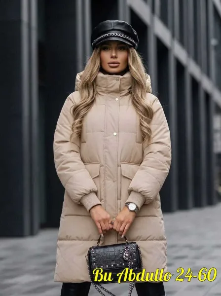 Женская утеплённая куртка — фото 1