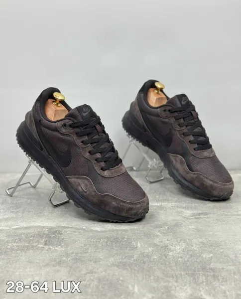 Кроссовки мужские NIKE из натуральной замши — фото 3