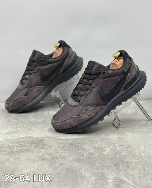 Кроссовки мужские NIKE из натуральной замши — фото 4