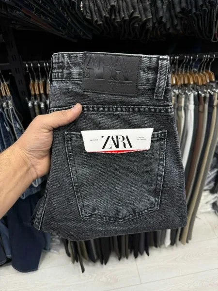Джинсы-бананы ZARA — фото 4