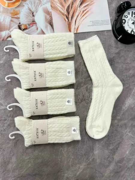 Носки женские из кашемира — фото 6