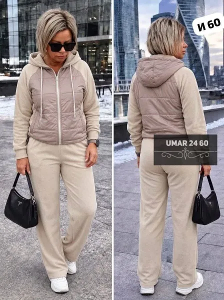Спортивный костюм из флиса и синтифона — фото 2