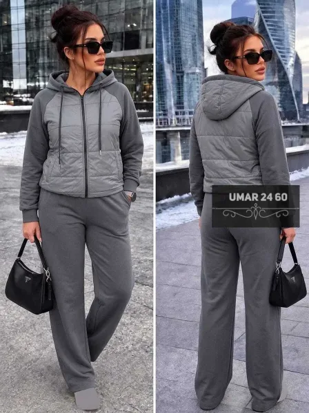 Спортивный костюм из флиса и синтифона — фото 4