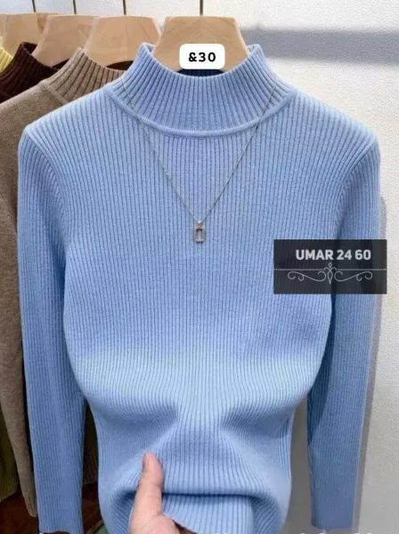 Водолазка из ткани лапша — фото 5