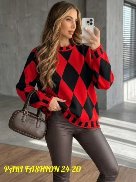 Свитер Oversize из турецкой вязки Турецкая Вязка — фото 2