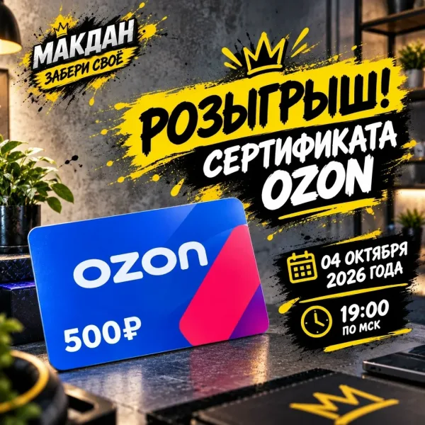 Розыгрыш — 4 октября 2026 года