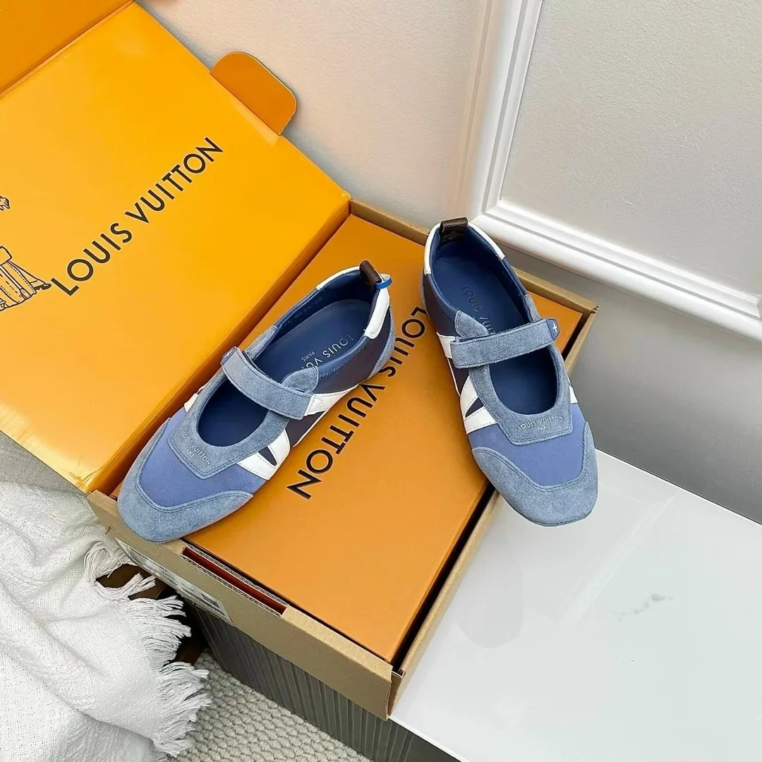 Кроссовки Louis Vuitton Sneakerina Mary Jane — фото 2