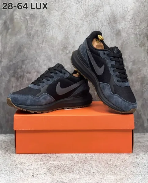 Кроссовки мужские NIKE из натуральной замши — фото 16