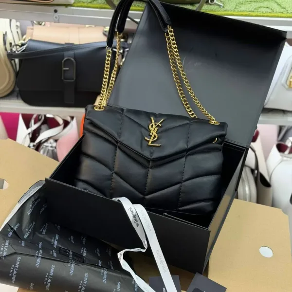 Сумка Saint Laurent натуральная кожа — фото 2
