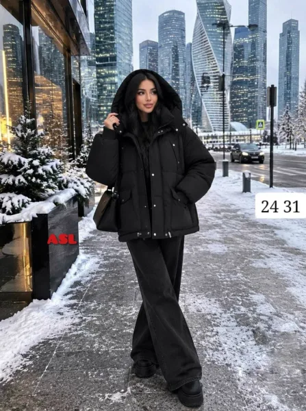 Женская куртка из холофайбера — фото 1