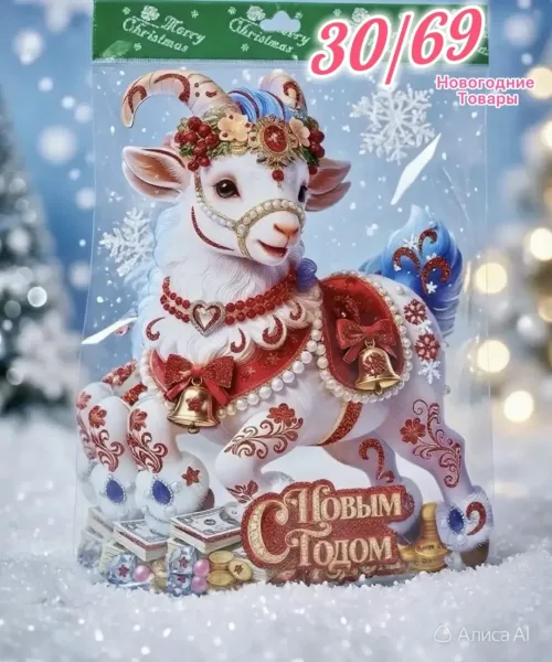 Новогодняя гирлянда высотой, упаковка — фото 8