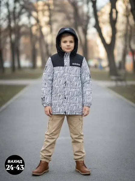 Подросковый куртка зима — фото 8