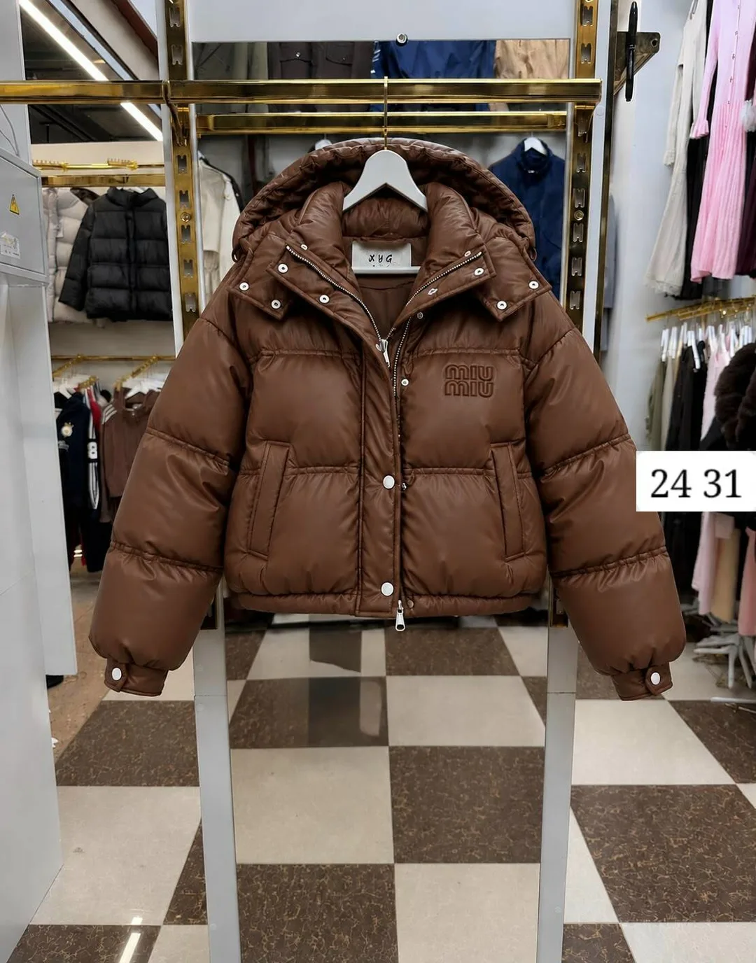 Куртка из эко-кожи M 42–44 L 44–46 XL 48–50 2XL 52–54 — фото 1