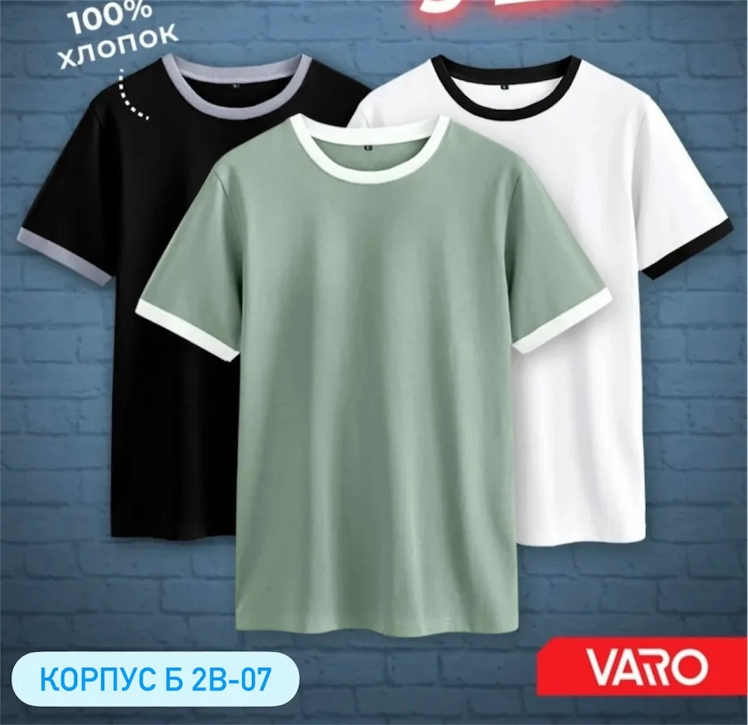 Мужская футболка из 100 хлопка — фото 3