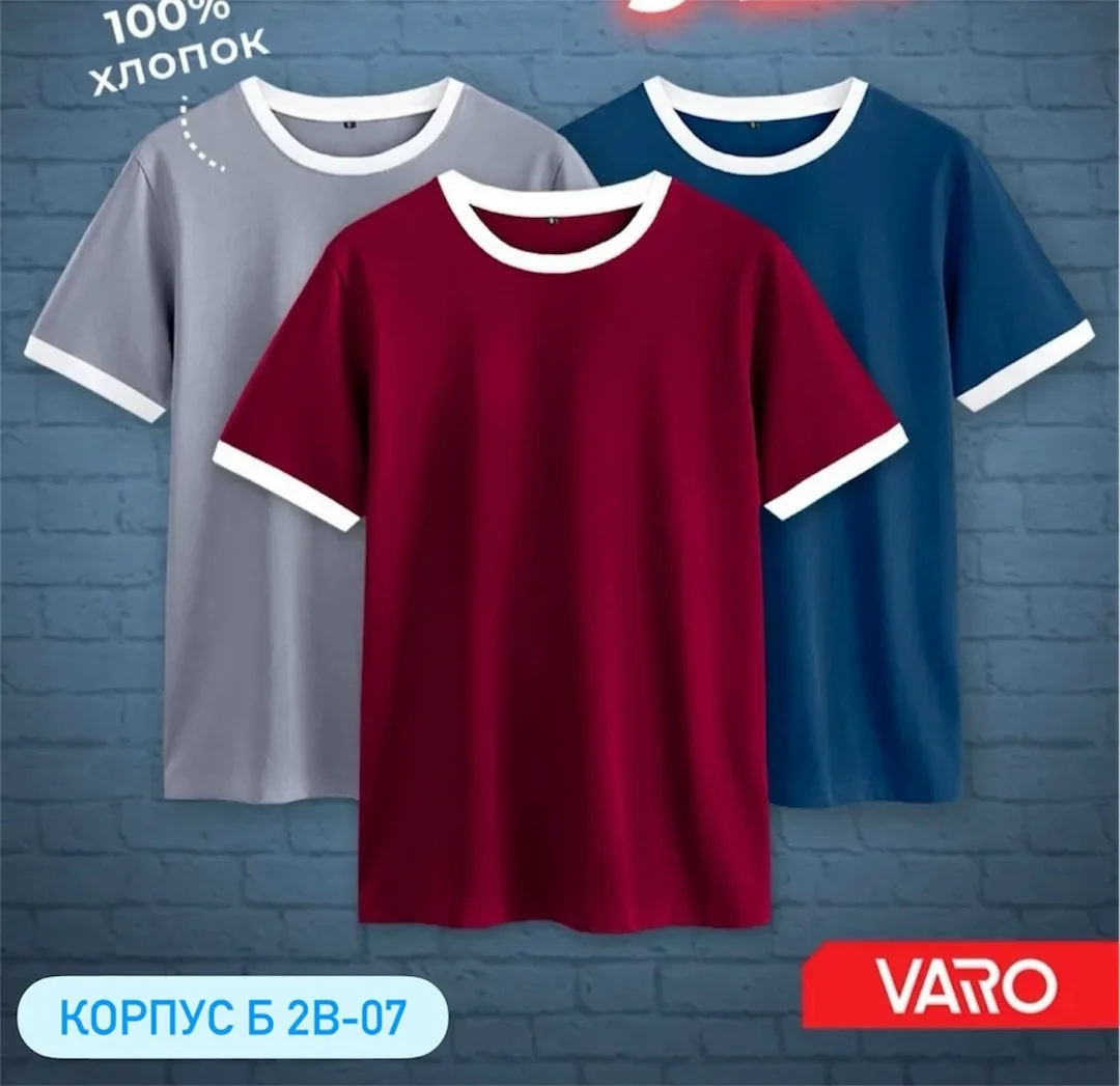 Мужская футболка из 100 хлопка — фото 4