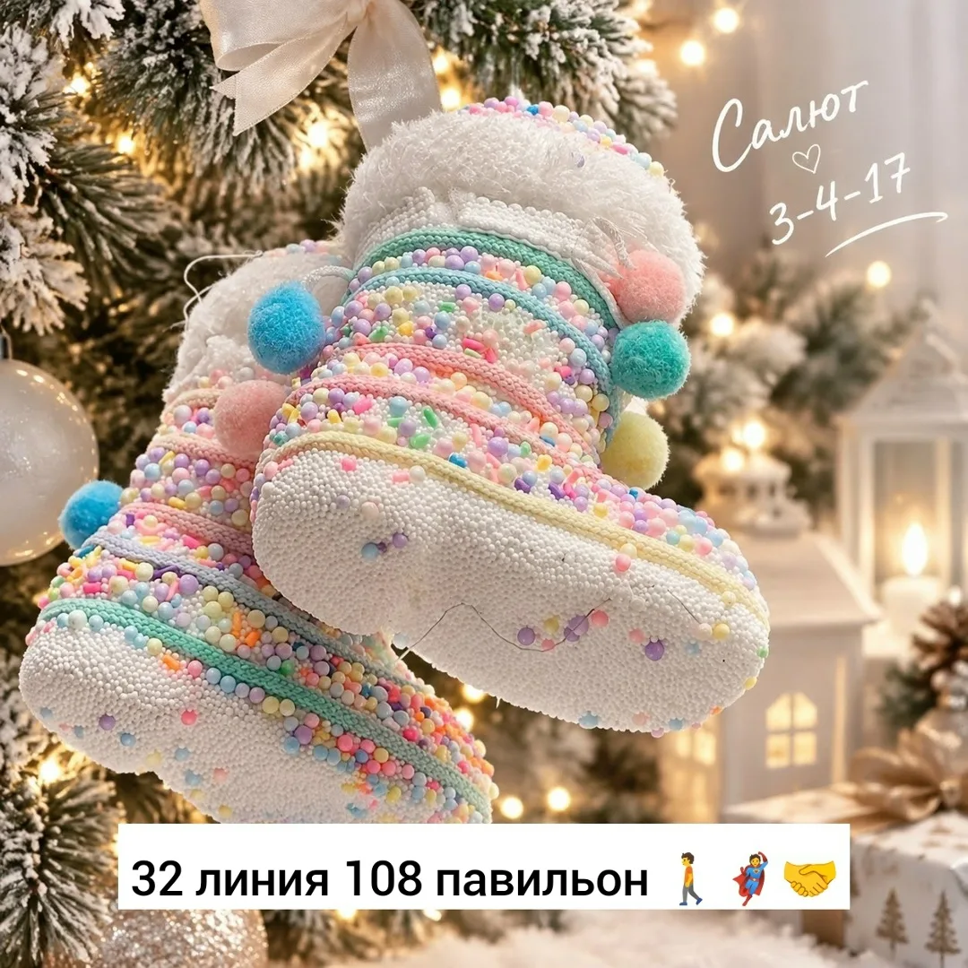 Подходят не только для украшения новогодней елки, но и для праздничного оформления интерьера, создания гирлянд или ориги — фото 2
