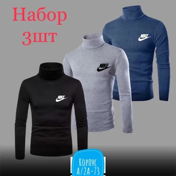 Водолазка из натурального хлопка — фото 6