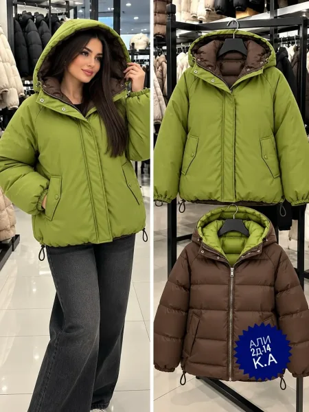 Двусторонняя зимняя куртка — фото 6