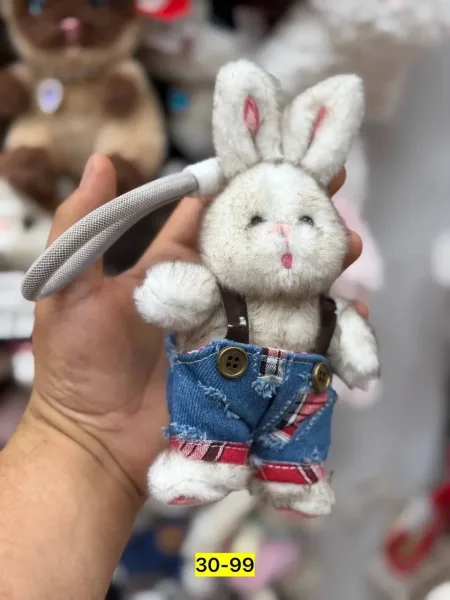 Мягкая плюшевая игрушка в виде кролика — фото 1