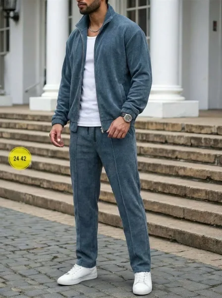 Костюм двойка для мужчин, вельвет — фото 9