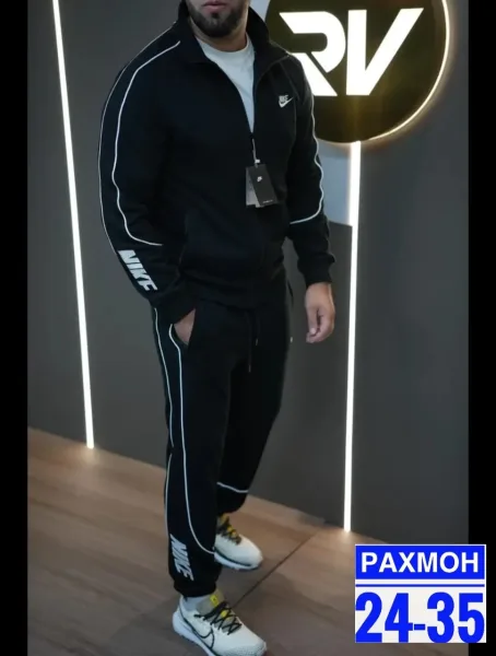 Мужской костюм из ткани Трехнитка на флисе — фото 3