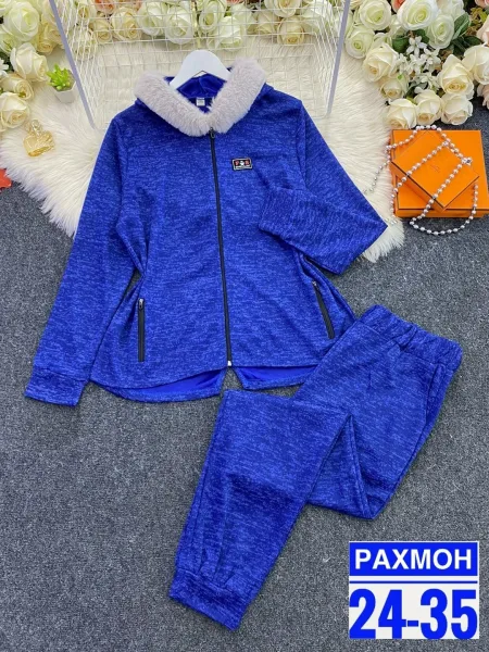 Костюм двойка из ткани Ангора — фото 6