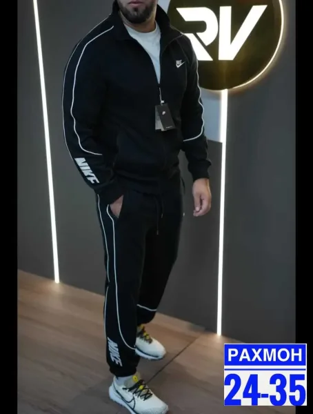 Костюм мужской из ткани Трехнитка на флисе — фото 3