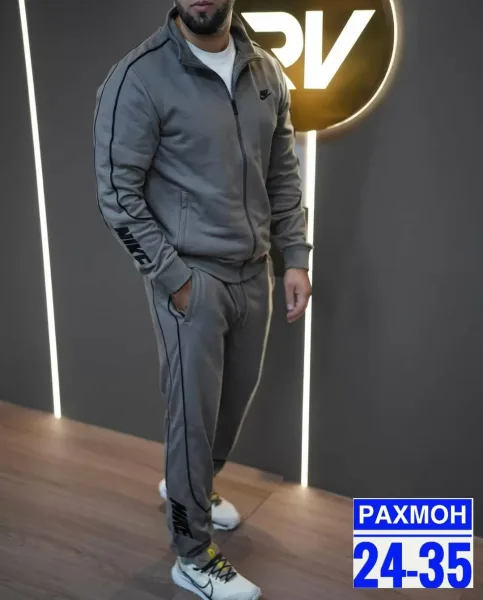 Костюм мужской из ткани Трехнитка на флисе — фото 5