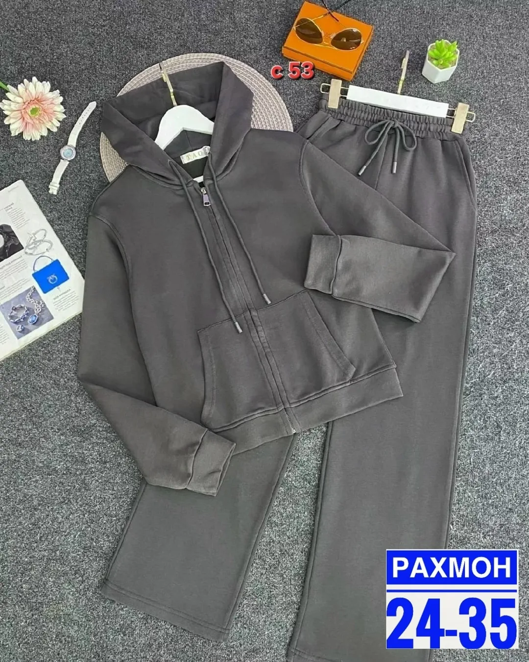 Костюм двойка из натурального хлопка — фото 2
