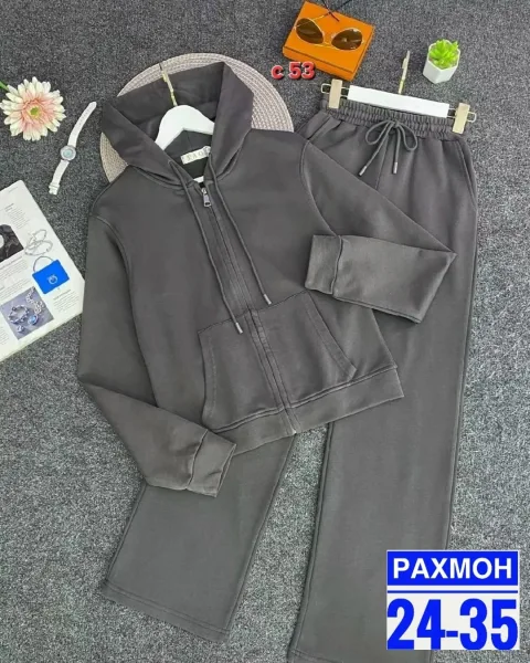 Костюм двойка из натурального хлопка — фото 4