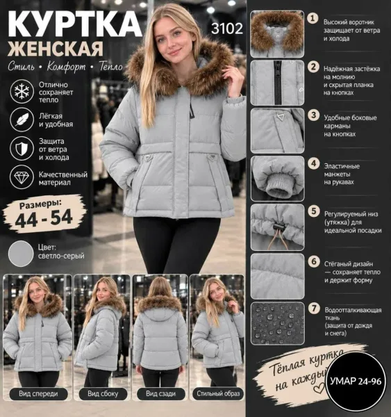 Стильная, тёплая и удобная куртка на каждый день — фото 5