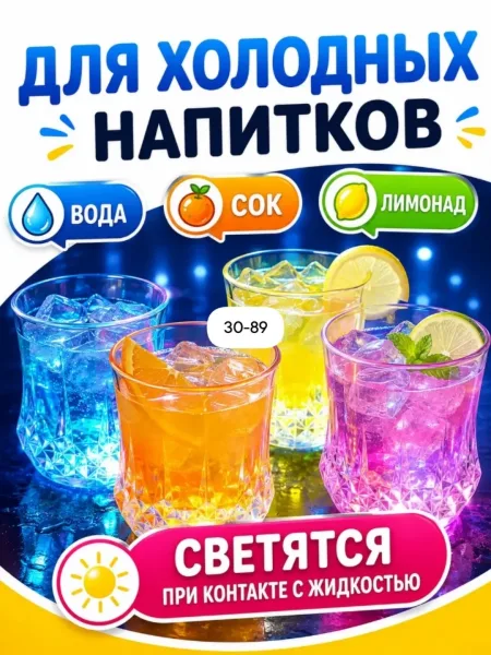 Светодиодный бокал — фото 4