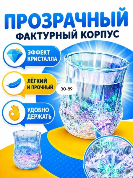 Светодиодный бокал — фото 5