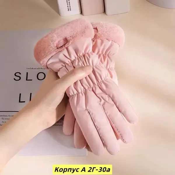 Перчатки детские из ангоры — фото 7