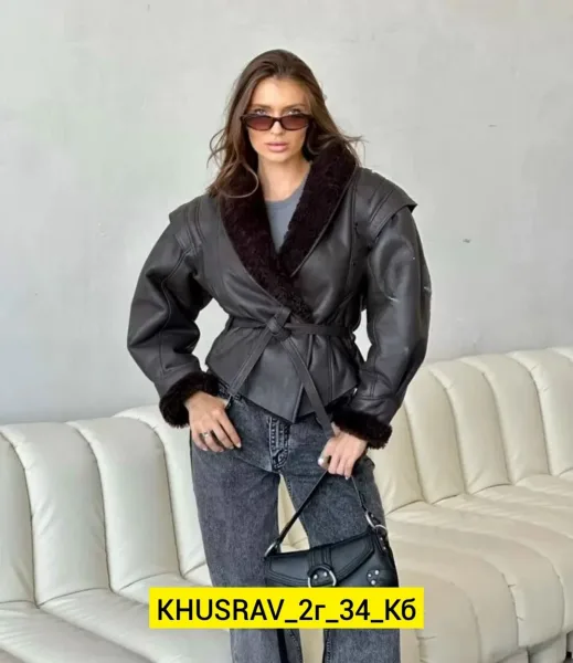 Дубленка, ткань — фото 6